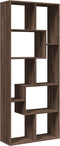 vidaXL - Kamerscherm - / - boekenkast - 67x25x161,5 - cm - hout - bruin - eikenkleur