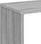vidaXL - Kamerscherm - / - boekenkast - 67x25x161,5 - cm - hout - grijs - sonoma - eiken