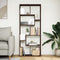 vidaXL - Kamerscherm - / - boekenkast - 67x25x161,5 - cm - hout - bruin - eikenkleur
