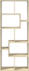 vidaXL - Kamerscherm - / - boekenkast - 67x25x161,5 - cm - hout - sonoma - eikenkleur