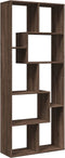 vidaXL - Kamerscherm - / - boekenkast - 67x25x161,5 - cm - hout - bruin - eikenkleur
