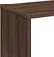 vidaXL - Kamerscherm - / - boekenkast - 67x25x161,5 - cm - hout - bruin - eikenkleur