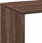 vidaXL - Kamerscherm - / - boekenkast - 69,5x29x103,5 - cm - hout - bruin - eikenkleur