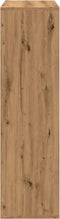vidaXL - Kamerscherm - / - boekenkast - 69,5x29x103,5 - cm - hout - artisanaal - eiken