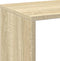 vidaXL - Kamerscherm - / - boekenkast - 69,5x29x103,5 - cm - hout - sonoma - eiken