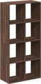 vidaXL - Kamerscherm - / - boekenkast - 69,5x29x137,5 - cm - hout - bruin - eikenkleur