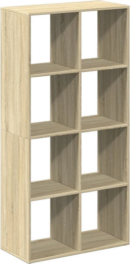 vidaXL - Kamerscherm - / - boekenkast - 69,5x29x137,5 - cm - hout - sonoma - eiken