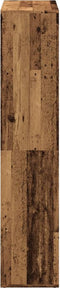 vidaXL - Kamerscherm - / - boekenkast - 69,5x29x137,5 - cm - hout - oud - houtkleur