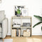 vidaXL - Kamerscherm - / - boekenkast - 69,5x29x69,5 - cm - hout - sonoma - eikenkleur