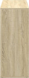 vidaXL - Kamerscherm - / - boekenkast - 69,5x29x69,5 - cm - hout - sonoma - eikenkleur