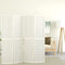 vidaXL - Kamerscherm - inklapbaar - 4 - panelen - Japanse - stijl - 160x170 - cm - wit