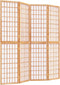 vidaXL - Kamerscherm - inklapbaar - 4 - panelen - Japanse - stijl - 160x170 - cm