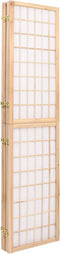 vidaXL - Kamerscherm - inklapbaar - 4 - panelen - Japanse - stijl - 160x170 - cm