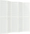 vidaXL - Kamerscherm - inklapbaar - 5 - panelen - Japanse - stijl - 200x170 - cm - wit