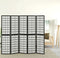 vidaXL - Kamerscherm - inklapbaar - 5 - panelen - Japanse - stijl - 200x170 - cm - zwart