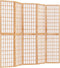 vidaXL - Kamerscherm - inklapbaar - 5 - panelen - Japanse - stijl - 200x170 - cm