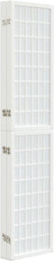 vidaXL - Kamerscherm - inklapbaar - 5 - panelen - Japanse - stijl - 200x170 - cm - wit