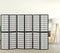 vidaXL - Kamerscherm - inklapbaar - 6 - panelen - Japanse - stijl - 240x170 - cm - zwart