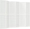 vidaXL - Kamerscherm - inklapbaar - 6 - panelen - Japanse - stijl - 240x170 - cm - wit