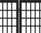 vidaXL - Kamerscherm - inklapbaar - 6 - panelen - Japanse - stijl - 240x170 - cm - zwart