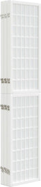 vidaXL - Kamerscherm - inklapbaar - 6 - panelen - Japanse - stijl - 240x170 - cm - wit