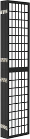 vidaXL - Kamerscherm - inklapbaar - 6 - panelen - Japanse - stijl - 240x170 - cm - zwart
