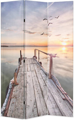 vidaXL - Kamerscherm - inklapbaar - meer - 120x170 - cm