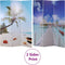 vidaXL - Kamerscherm - inklapbaar - strand - 120x170 - cm