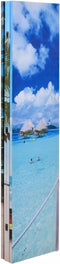 vidaXL - Kamerscherm - inklapbaar - strand - 160x170 - cm