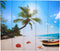 vidaXL - Kamerscherm - inklapbaar - strand - 200x170 - cm