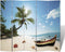 vidaXL - Kamerscherm - inklapbaar - strand - 200x170 - cm