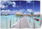 vidaXL - Kamerscherm - inklapbaar - strand - 217x170 - cm