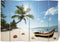 vidaXL - Kamerscherm - inklapbaar - strand - 217x170 - cm