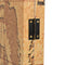 vidaXL - Kamerscherm - inklapbaar - wereldkaart - 200x170 - cm - geel