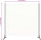 vidaXL - Kamerscherm - met - 1 - paneel - 175x180 - cm - crèmewit