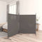 vidaXL - Kamerscherm - met - 2 - panelen - 346x180 - cm - stof - antracietkleurig