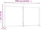 vidaXL - Kamerscherm - met - 2 - panelen - 348x180 - cm - stof - bruin
