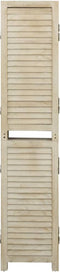 vidaXL - Kamerscherm - met - 3 - panelen - 105x165 - cm - massief - paulowniahout