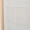 vidaXL - Kamerscherm - met - 3 - panelen - 120x170x4 - cm - stof - crème