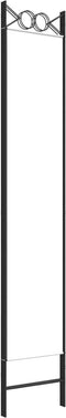 vidaXL - Kamerscherm - met - 3 - panelen - 120x220 - cm - stof - wit