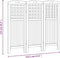 vidaXL - Kamerscherm - met - 3 - panelen - 121,5x2x115 - cm - massief - acaciahout