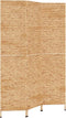 vidaXL - Kamerscherm - met - 3 - panelen - 122x180 - cm - waterhyacint