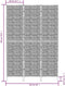 vidaXL - Kamerscherm - met - 3 - panelen - 122x180 - cm - waterhyacint - bruin