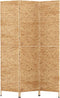 vidaXL - Kamerscherm - met - 3 - panelen - 122x180 - cm - waterhyacint