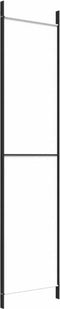 vidaXL - Kamerscherm - met - 3 - panelen - 150x220 - cm - stof - wit