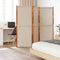 vidaXL - Kamerscherm - met - 3 - panelen - 210x180 - cm - taupe