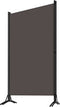 vidaXL - Kamerscherm - met - 3 - panelen - 260x180 - cm - antraciet