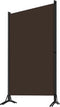 vidaXL - Kamerscherm - met - 3 - panelen - 260x180 - cm - bruin