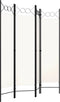vidaXL - Kamerscherm - met - 4 - panelen - 160x180 - cm - wit