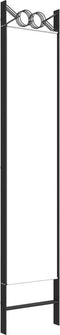 vidaXL - Kamerscherm - met - 4 - panelen - 160x200 - cm - stof - wit